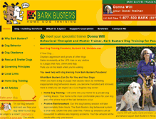 Tablet Screenshot of dogtraining-pasadena.com